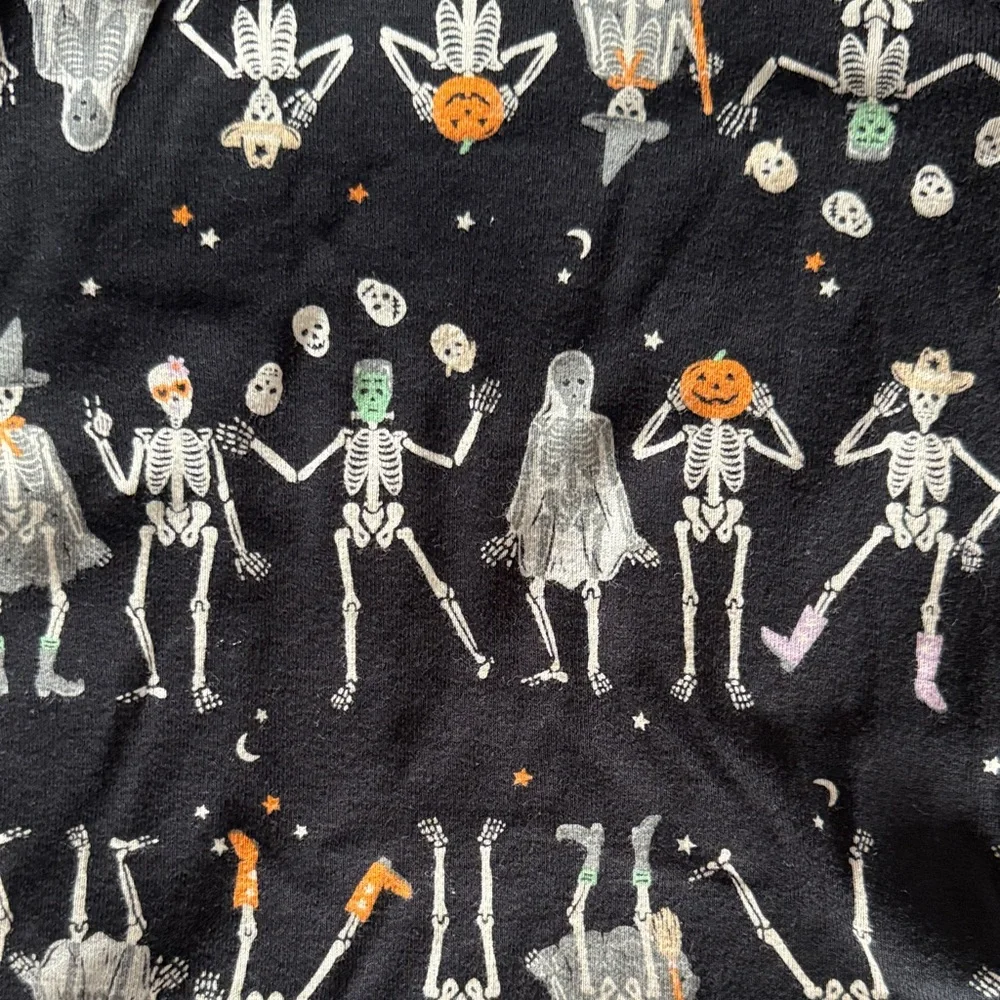 Old Navy Halloween Skeleton Pajama Set 3T